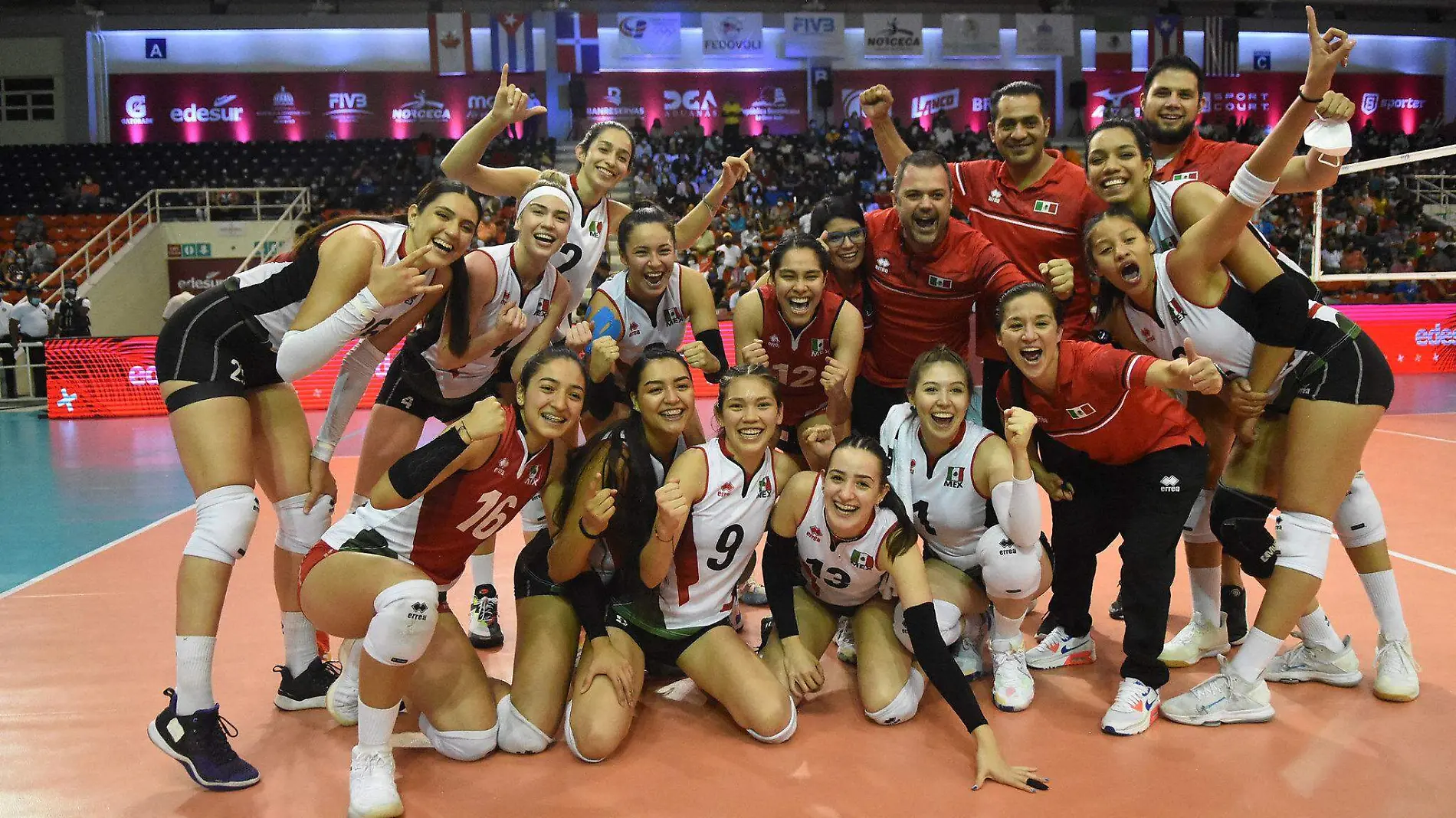 México quedó subcampeón de Copa Panamericana de Volibol Femenil         (Cortesía Codeson)